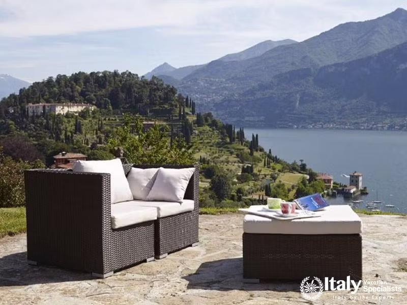 Outstanding view from Villa Lushes 