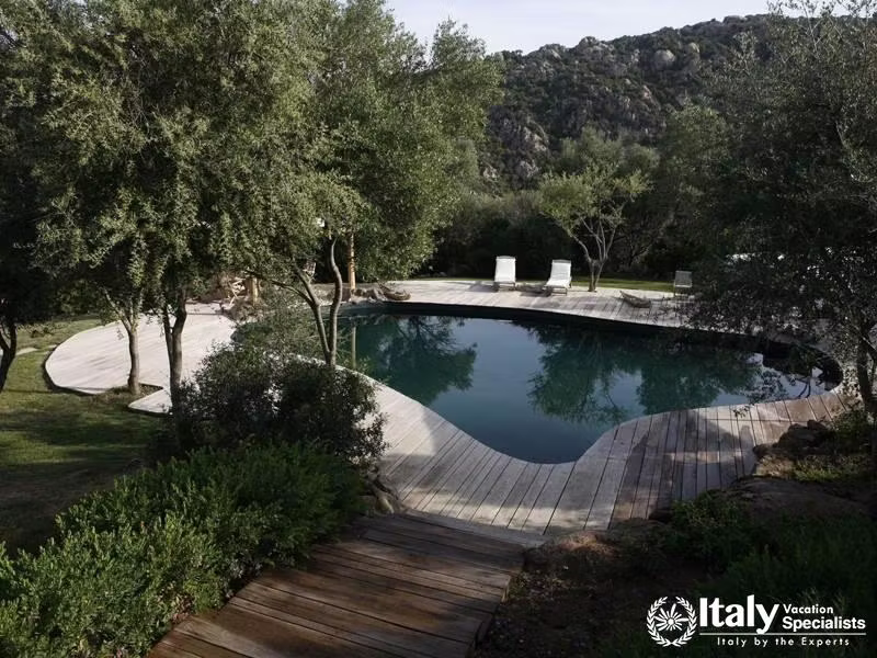 Amazing swimming pool in Villa Piera