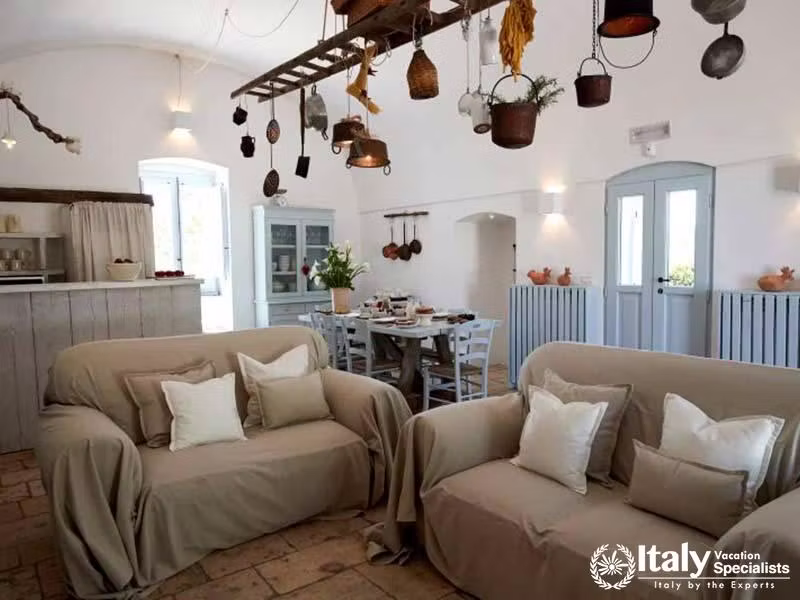 Interior of Villa Bianca