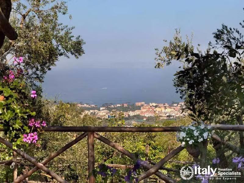 Wonderful view from Villa Livia