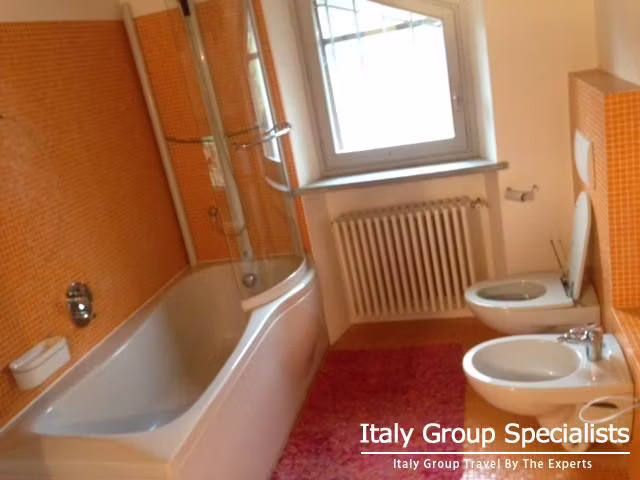 One bathroom