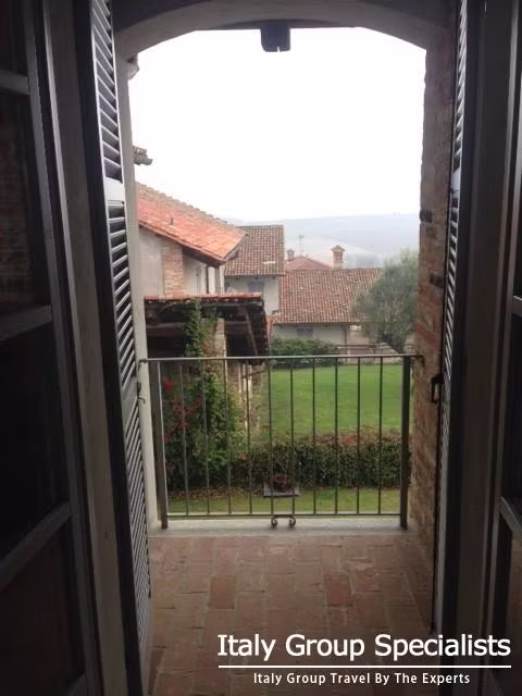 Balcony on the first floor