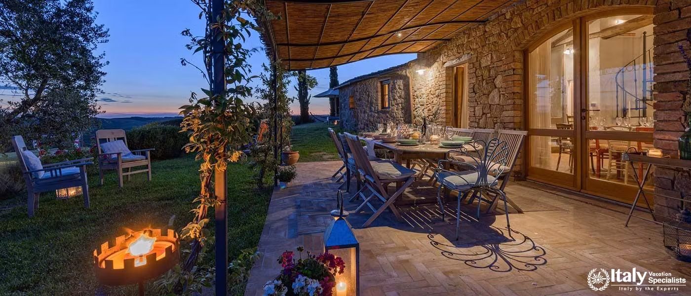Beautuful outdoor view at Val D'Orcia