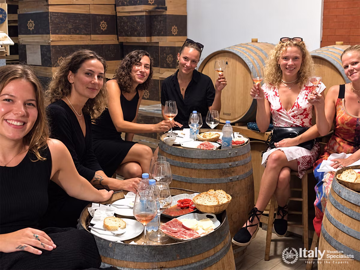 Sorrento Wine & Olive Oil Tasting Experience with Traditional Lunch