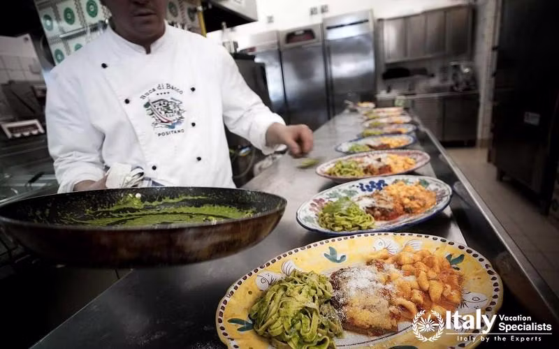 Cooking Course on the Amalfi Coast in Positano