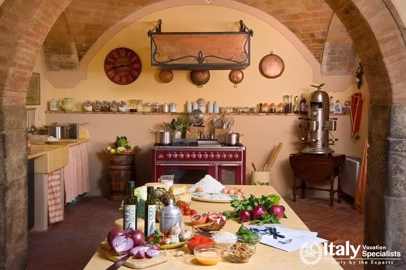 Cooking class with Silvia at the Relais Il Falconiere private tour in Tuscany Italy with local guide