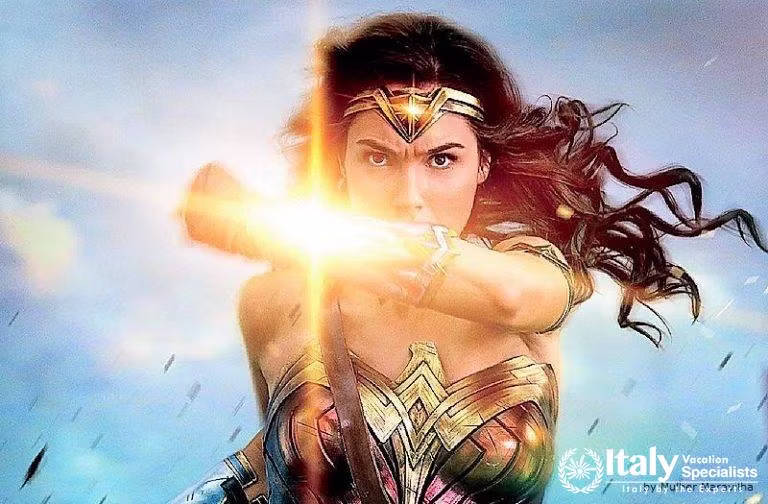 Wonder Woman Italy Tour of Major Sites 