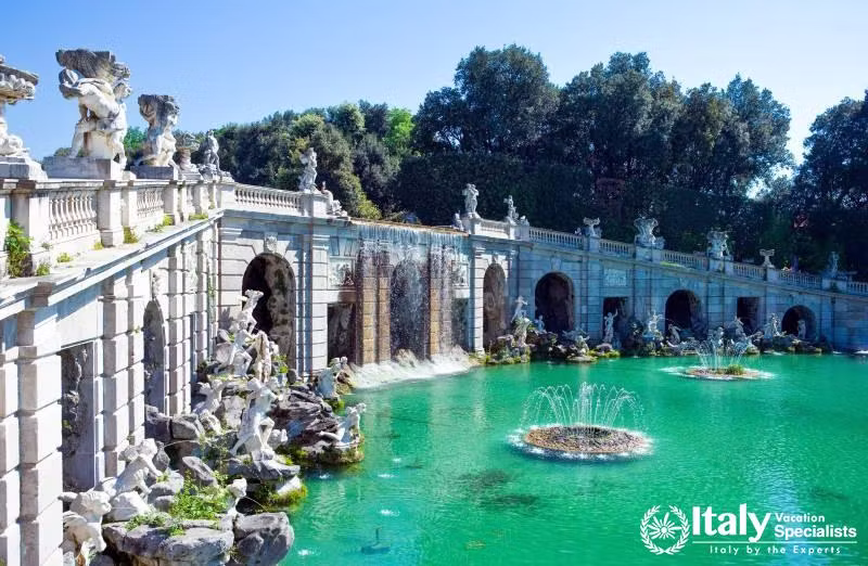 Beautiful Caserta Gardens, Italy 