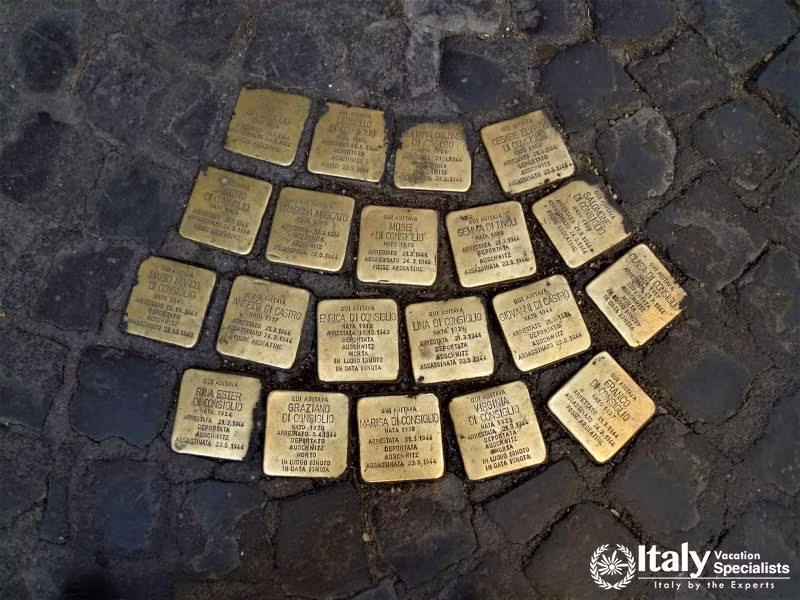 Stumbling Stones in the Jewish Ghetto