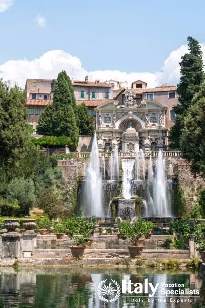 Excursion to Tivoli with Lunch or Dinner at Sibilla private tour in Rome Italy with local guide