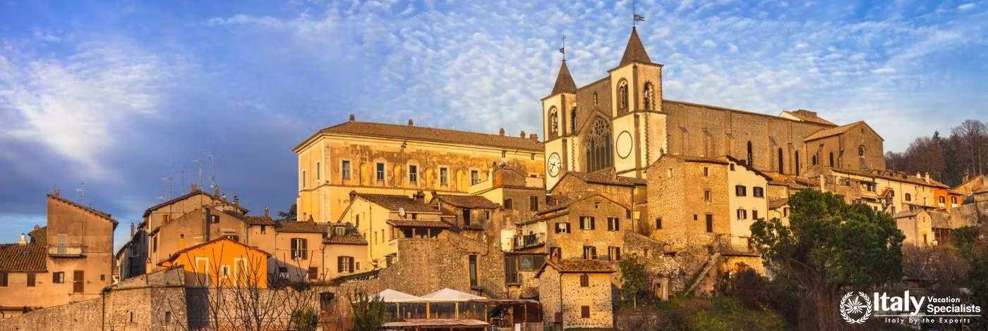 San Martino al Cimino - medieval town in Viterbo province, Italy