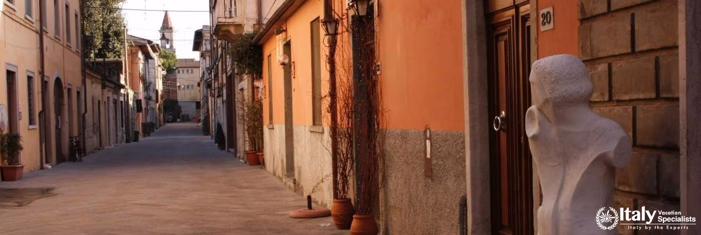 Gorgeous Artistic Lined Streets of Pietrasanta, Tuscany 