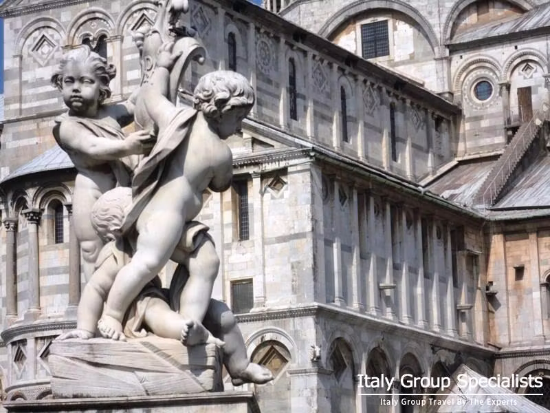 The Angels as Seen in Pisa, photo by Jesse Andrews