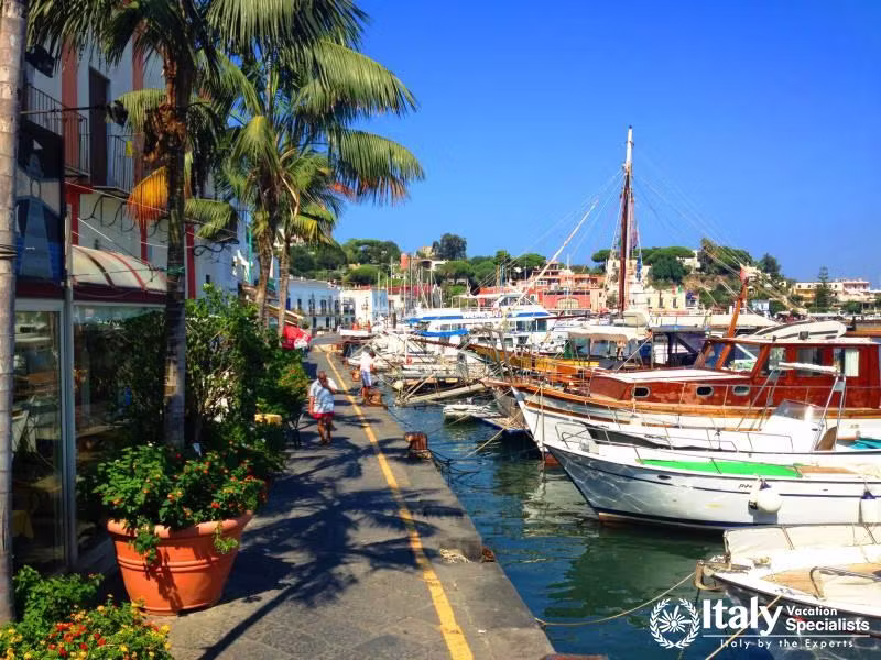 Port on Island of Ischia 