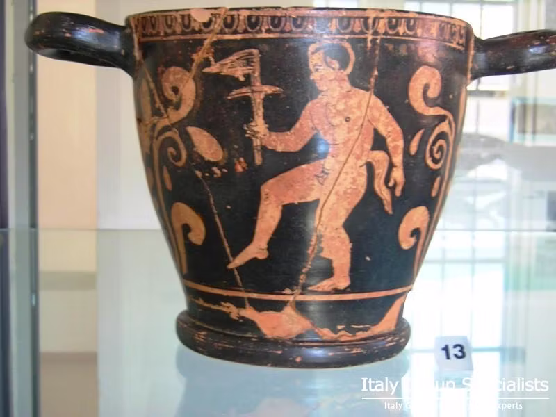 Museum of Magna Grecia at Tortora, Calabria, Italy 