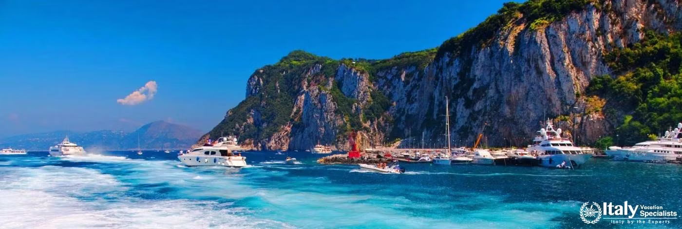 The Incredible Waters of the Island of Capri - Italy 