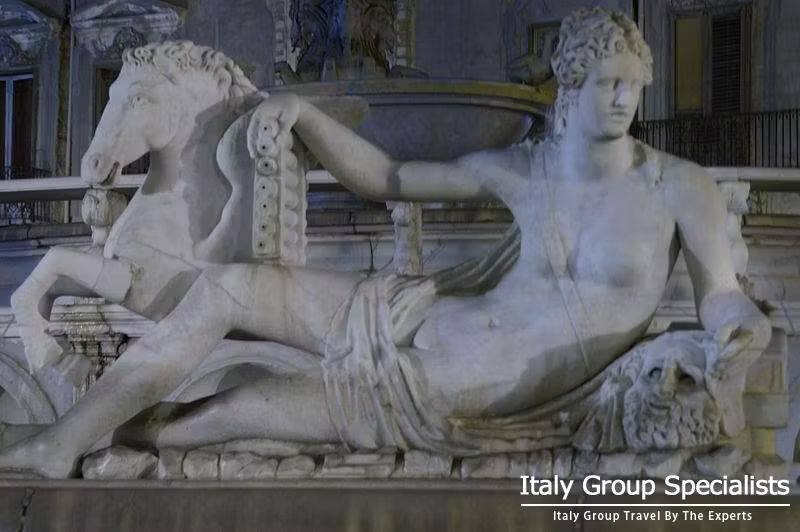 Fontana Pretoria - Fontana della Vergogna - Palermo, Italy