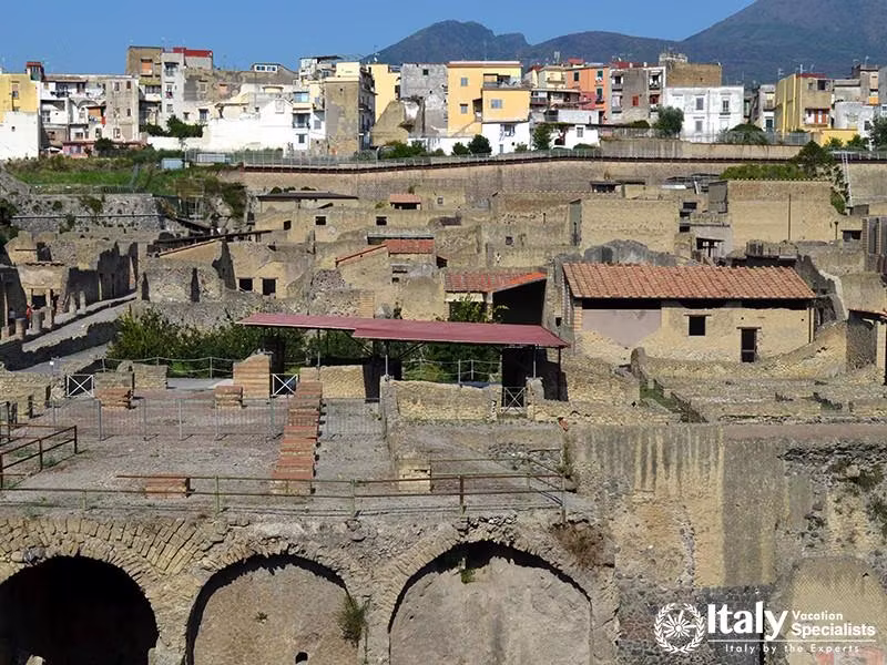 Herculaneum in Italy