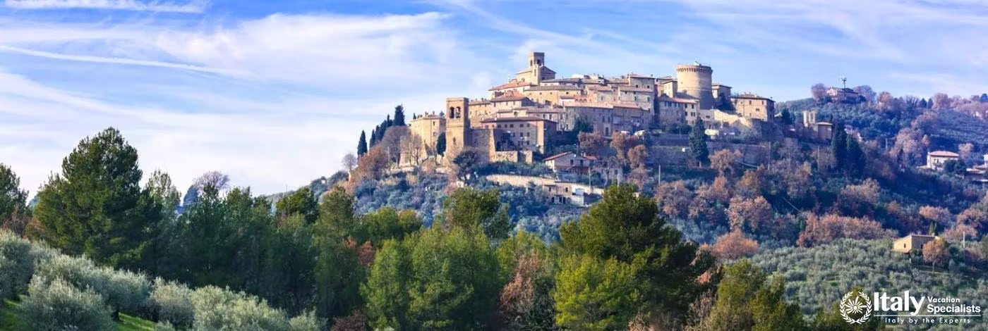 Gualdo Cattaneo in Umbria, Italy