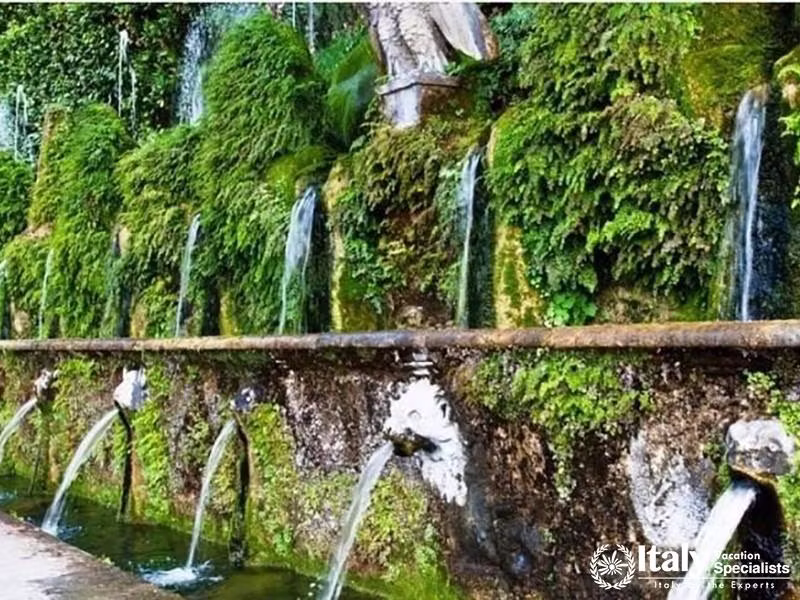 Hadrians Villa, Tivoli Gardens - Rome Italy