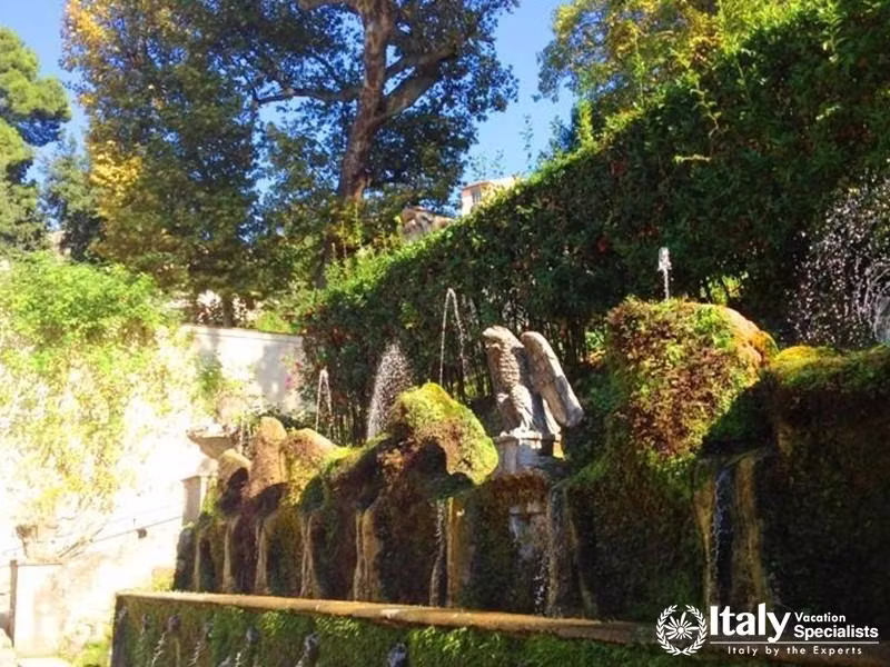 Tivoli Fountains as seen n Tivoi Gardens