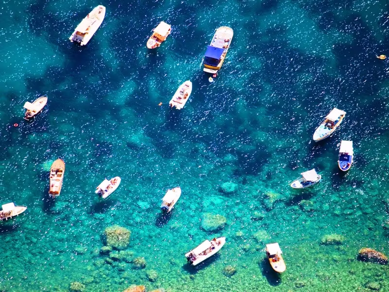 Capri Harbour, Italy 