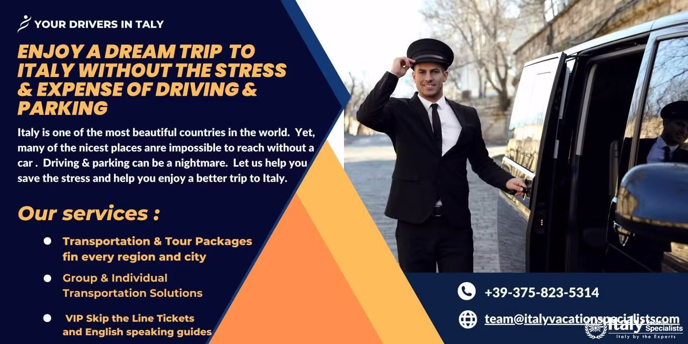 Custom Driving Services in Italy 