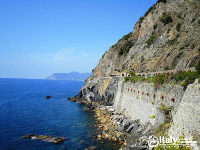 Walking Cinque Terre National Park Itlay