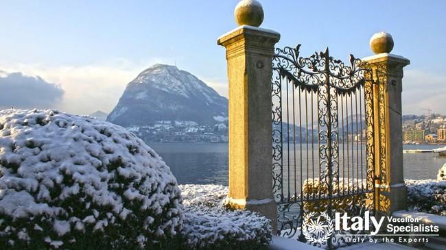 Lugano, Switzerland - Wintertime 