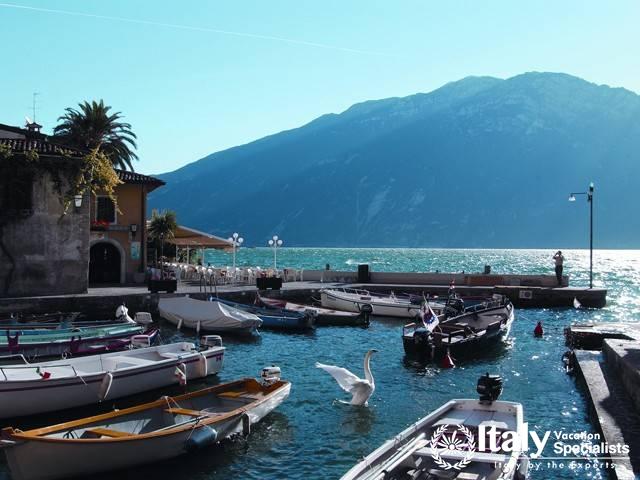 Wonderful boating in Limone Sul Garda