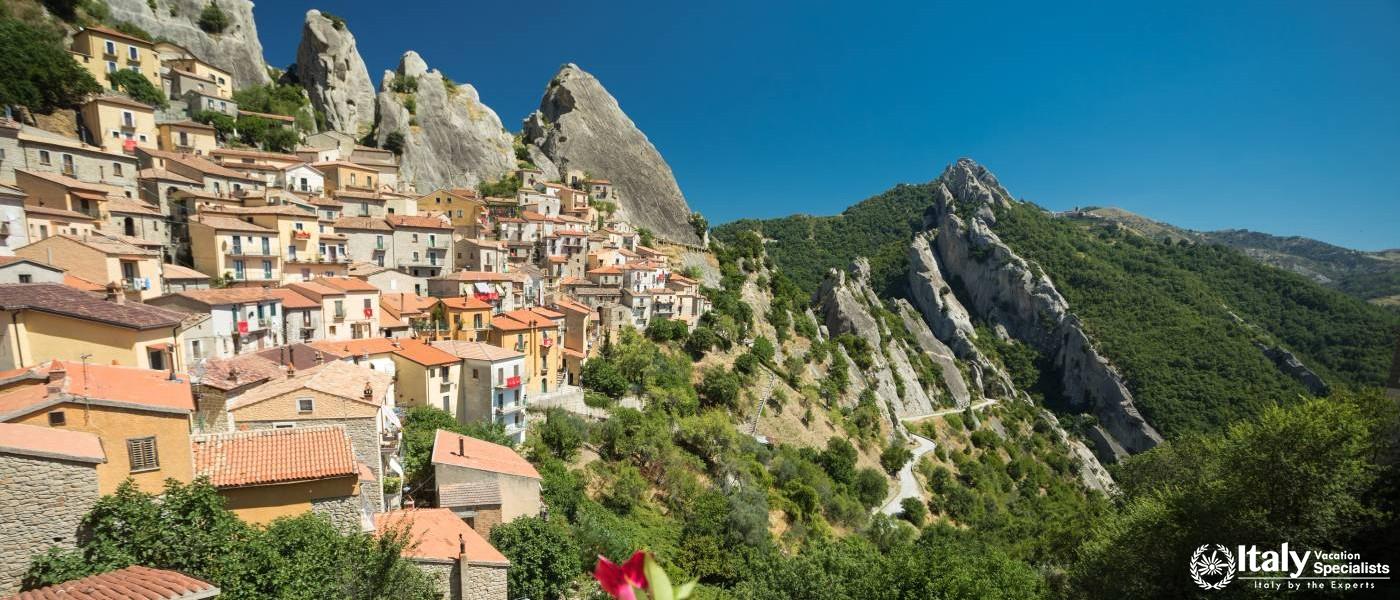Castelmezzano in Basilicata, Italy 