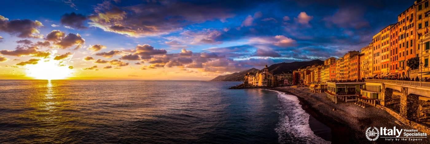 Camogli, on the Italian Riviera - Italy 