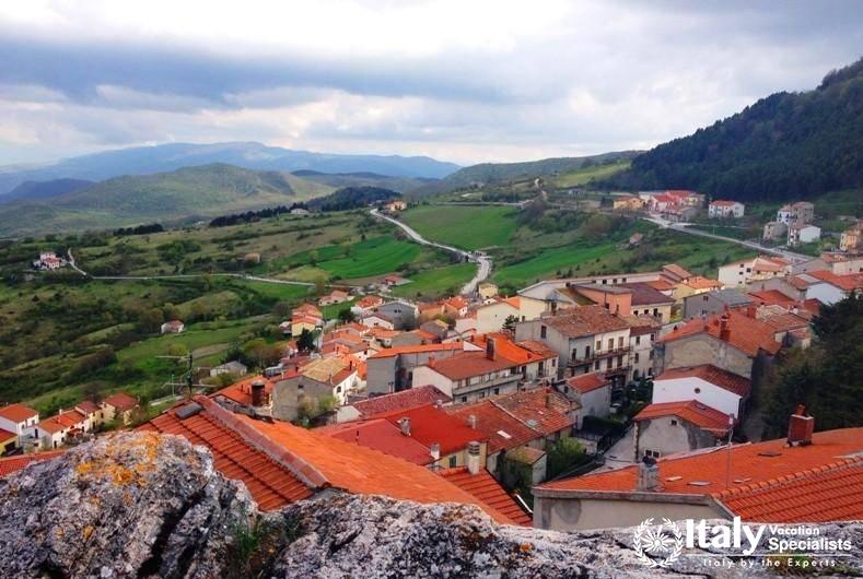 Pietrabbondante in the heart of the Molise Region