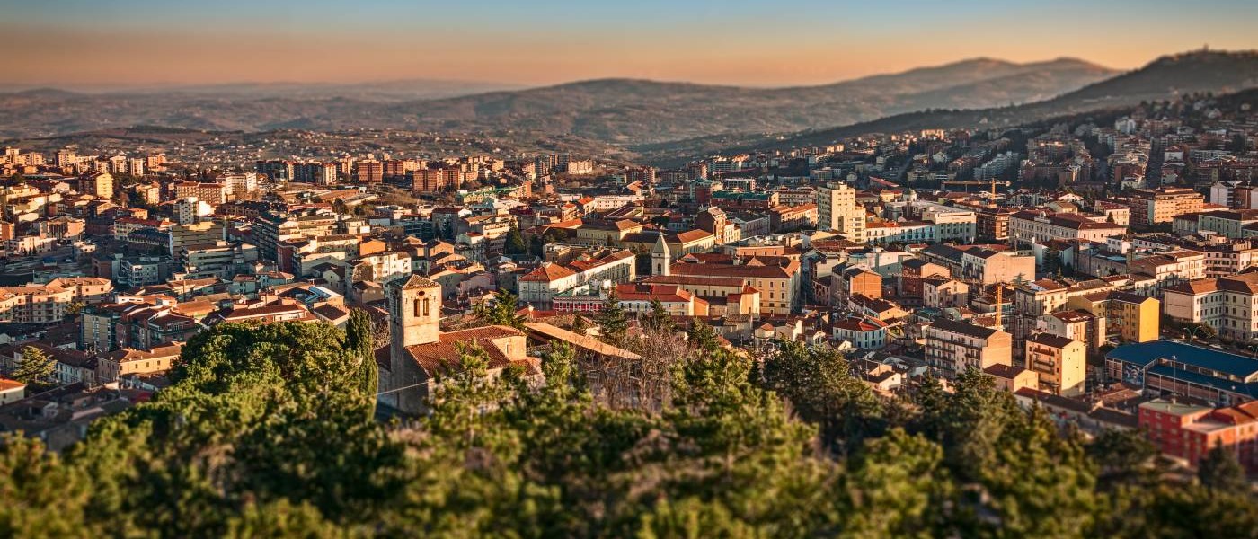 Beautiful CampoBasso Molise Region Italy 