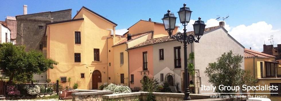 Town of Venafro in the heart of the Molise region 