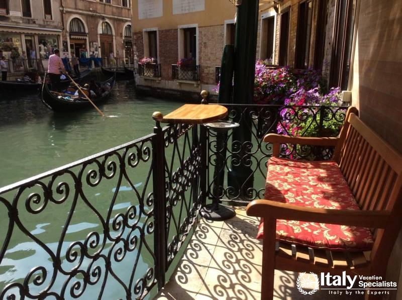 Balcony in Hotel Cavalletto