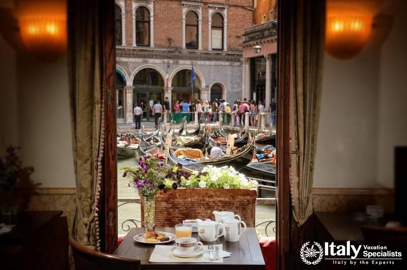 Beautiful view from the room in Hotel Cavalletto & Doge Orseolo