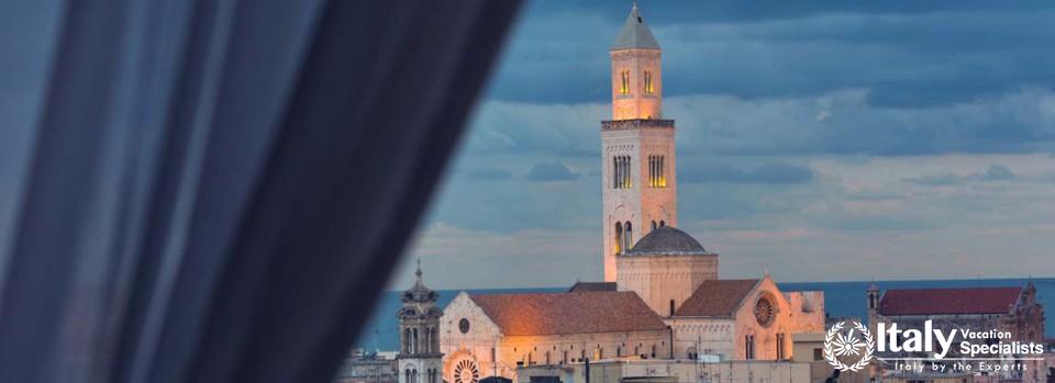 View from the room of Palace Hotel Bari