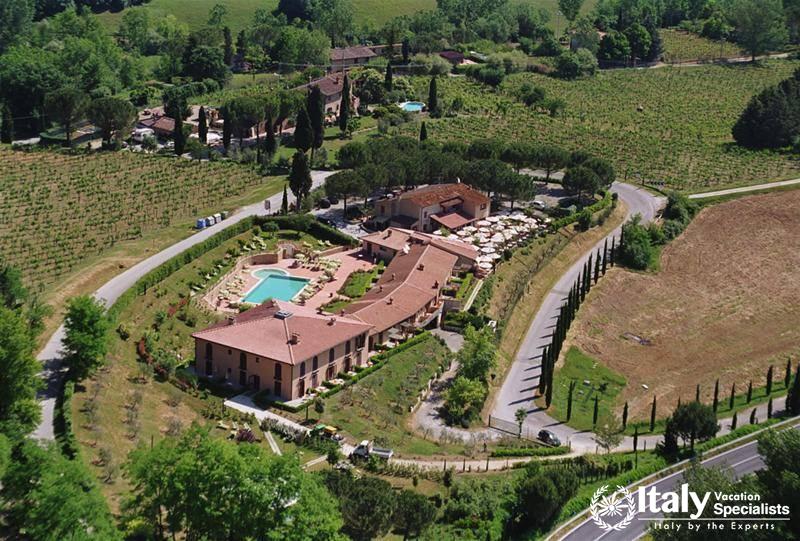 Top view of Hotel Sovestro