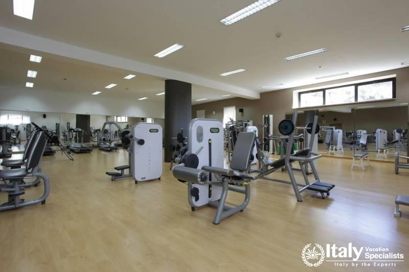 Gym and wellness area in Park Hotel Ai Cappuccini