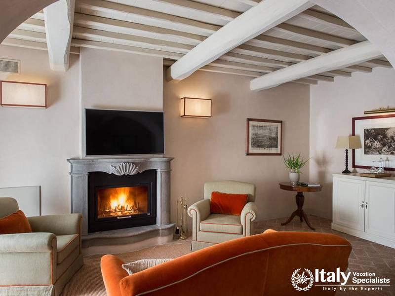 Heating and air conditioning system in Relais & Chateaux il Borro
