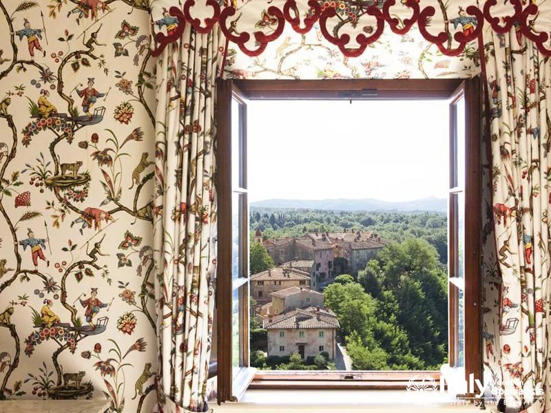 Beautiful view from Relais & Chateaux il Borro