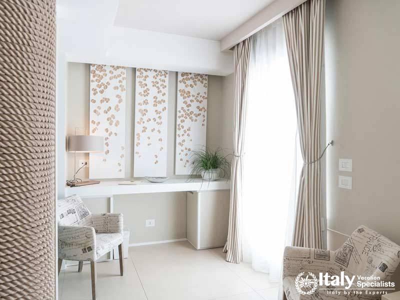 Suite with terrace in Hotel Covo dei Saraceni