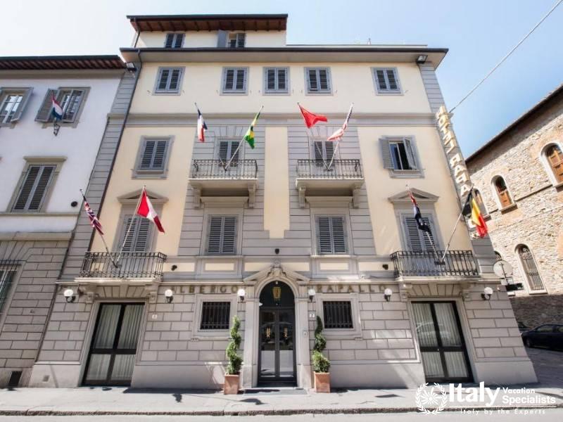 Exclusive Entrance Day View of Hotel Rapallo Florence, Italys Finest