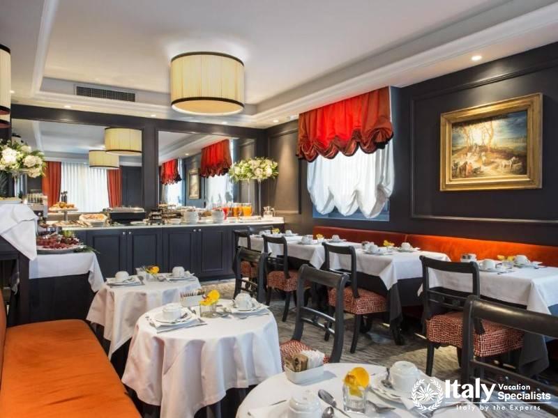 Plush Guest Lounge in Hotel Rapallo Florence, Italian Luxury Accommodation