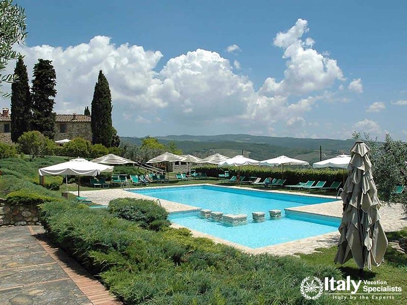 Swimming pool at Hotel Rocca delle MacÃ¬e 