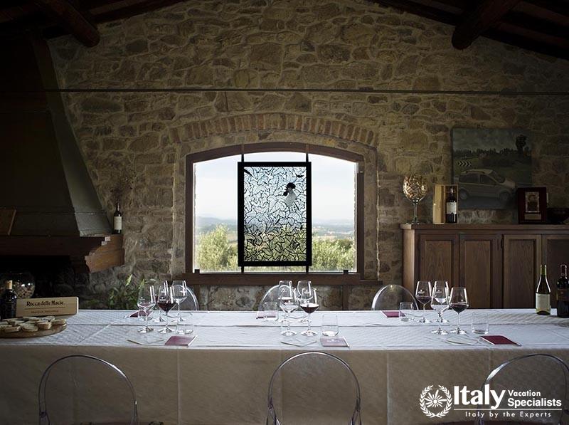Luxury dinner at Hotel Rocca delle MacÃ¬e 