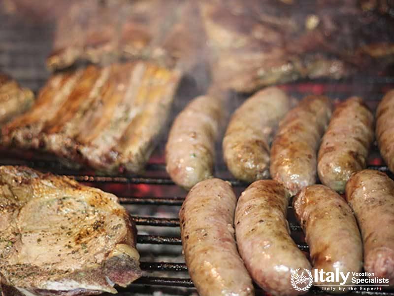 Grilled Sausages