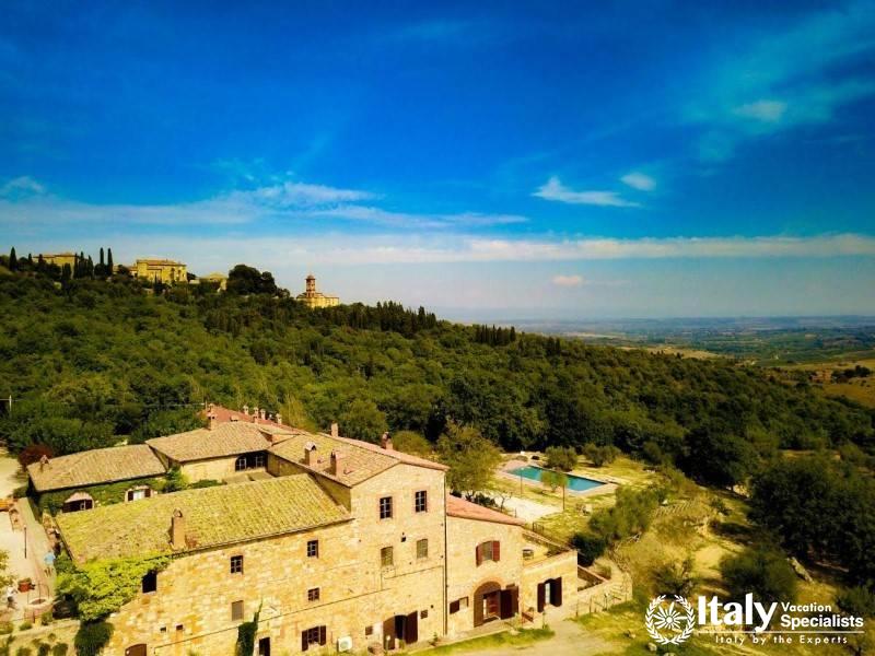 Historic Beauty from Above at Relais La Chiusa