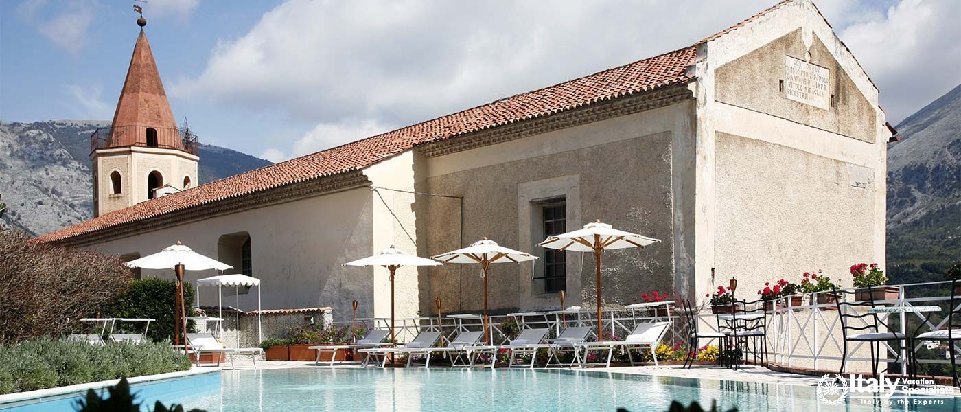 Swimming Pool at La Locanda delle Donne Monache in Maratea